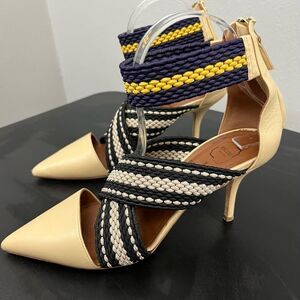 Malone Souliers x Roksanda Leather Dana Pumps‎